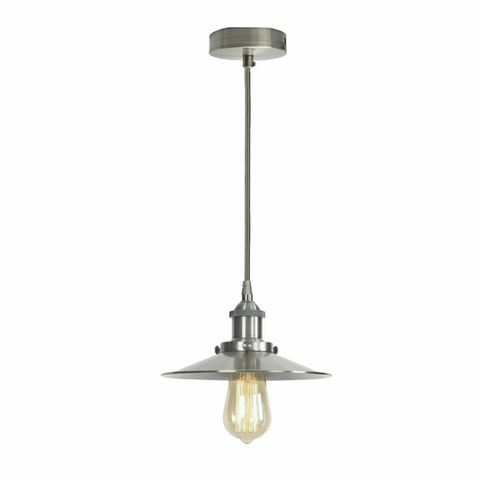 Vintage industriel métal plafond pendentif abat-jour moderne suspendu rétro lumière ~ 2166