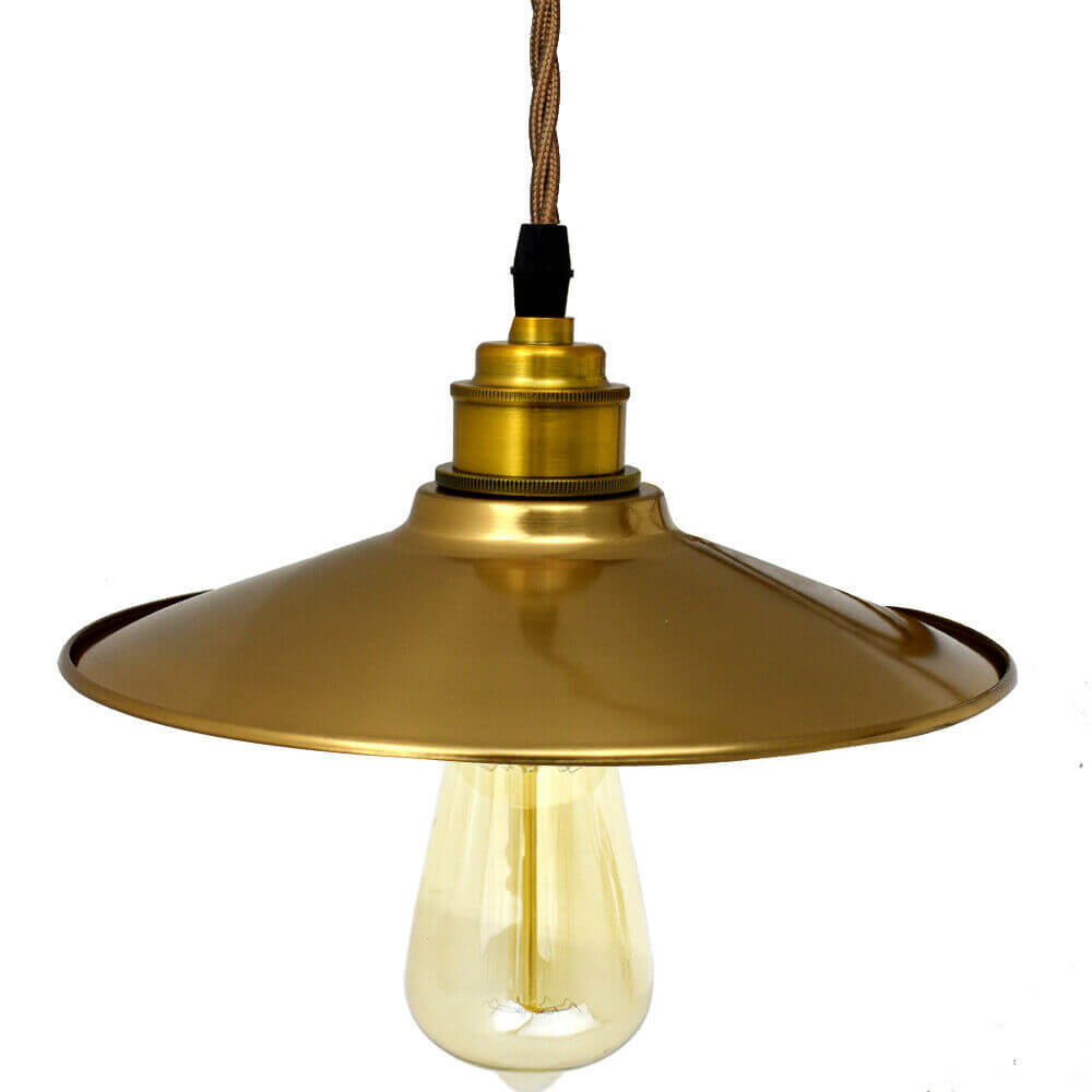 Gold- Lampshade- 3 Core-Twisted