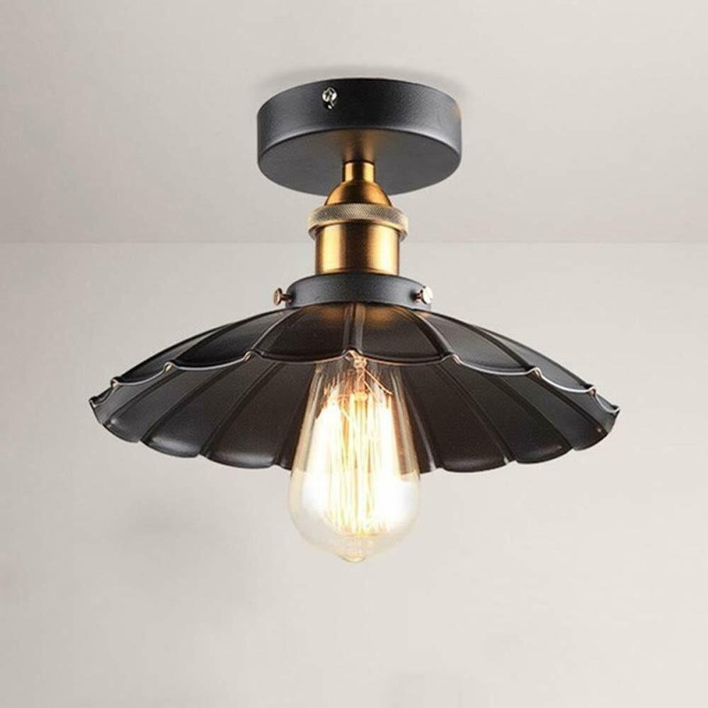 Vintage Retro Industrial Flush Mount Farmhouse Ceiling Light Shade chandelier UK~2225 - LEDSone UK Ltd