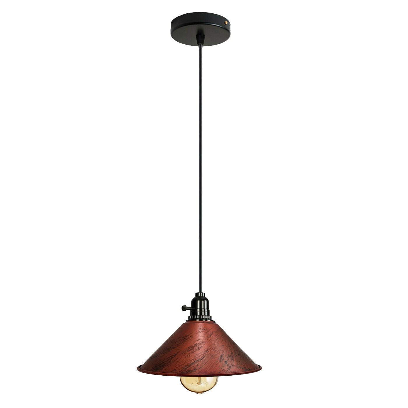 Vintage Industrial Metal Ceiling Pendant Shade Modern Hanging Retro Lights~2056 - LEDSone UK Ltd