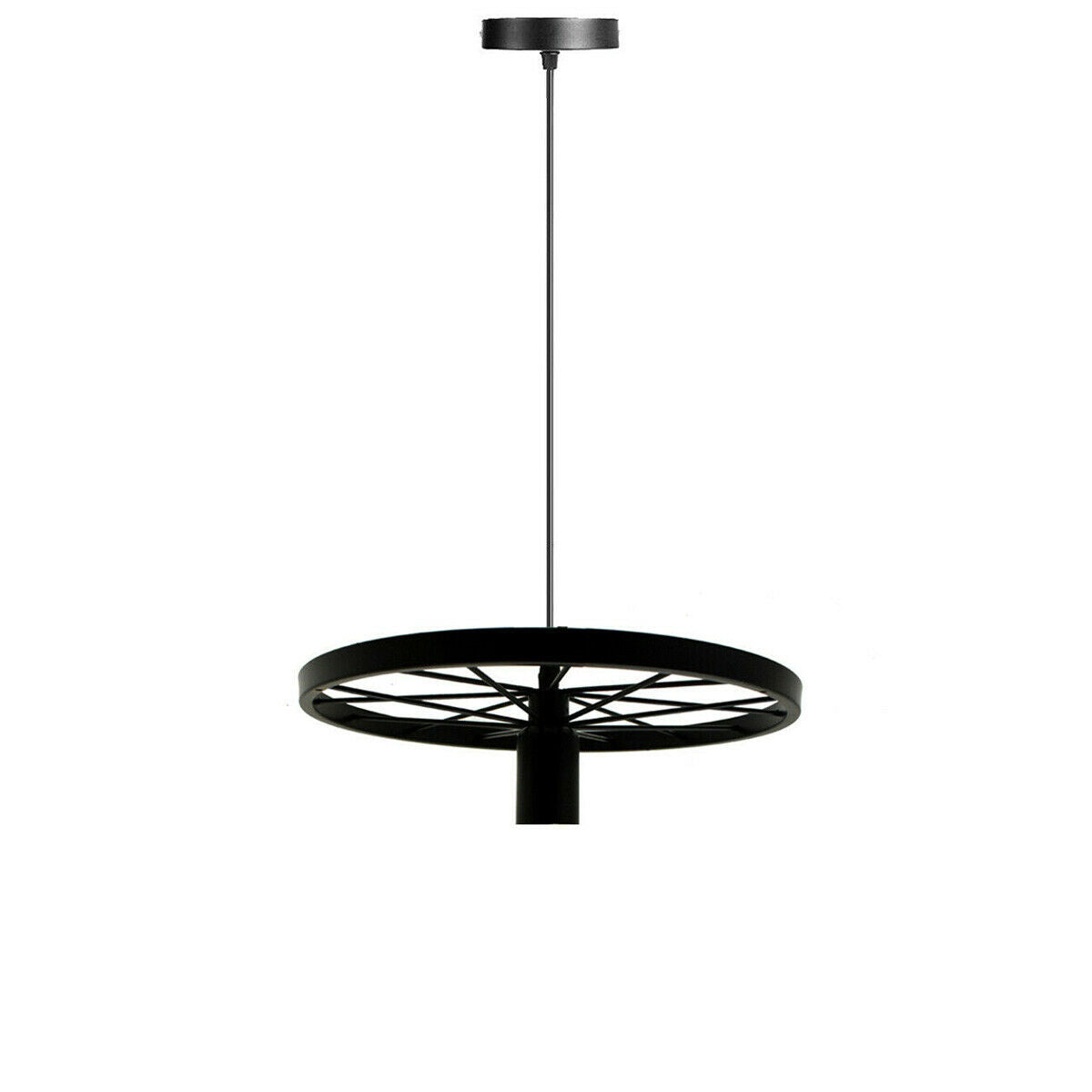 Modern Industrial Retro Pendant Lamp Ceiling Light Wheel Light for Bedroom cafe~2245 - LEDSone UK Ltd