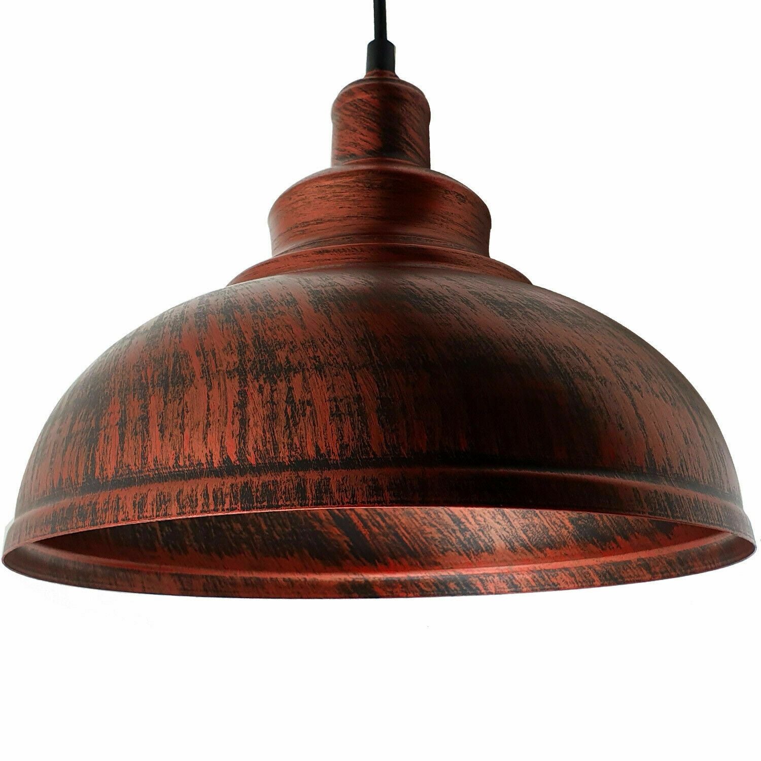 Vintage Industrial Retro Pendant Light Suspended Ceiling Pendant Metal Lampshade~2061 - LEDSone UK Ltd