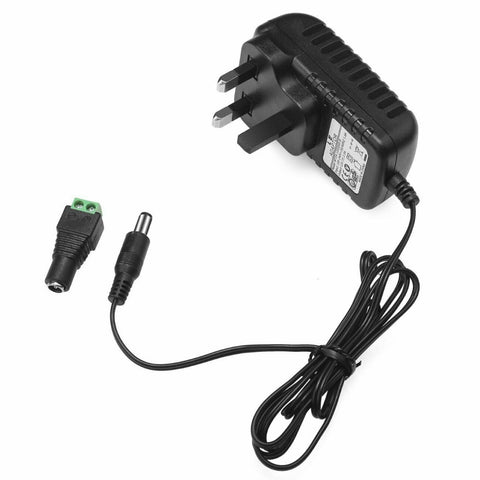 Adaptateur d'alimentation AC DC 12V 24W, transformateur de chargeur pour bande LED 3528/5050 ~ 2365