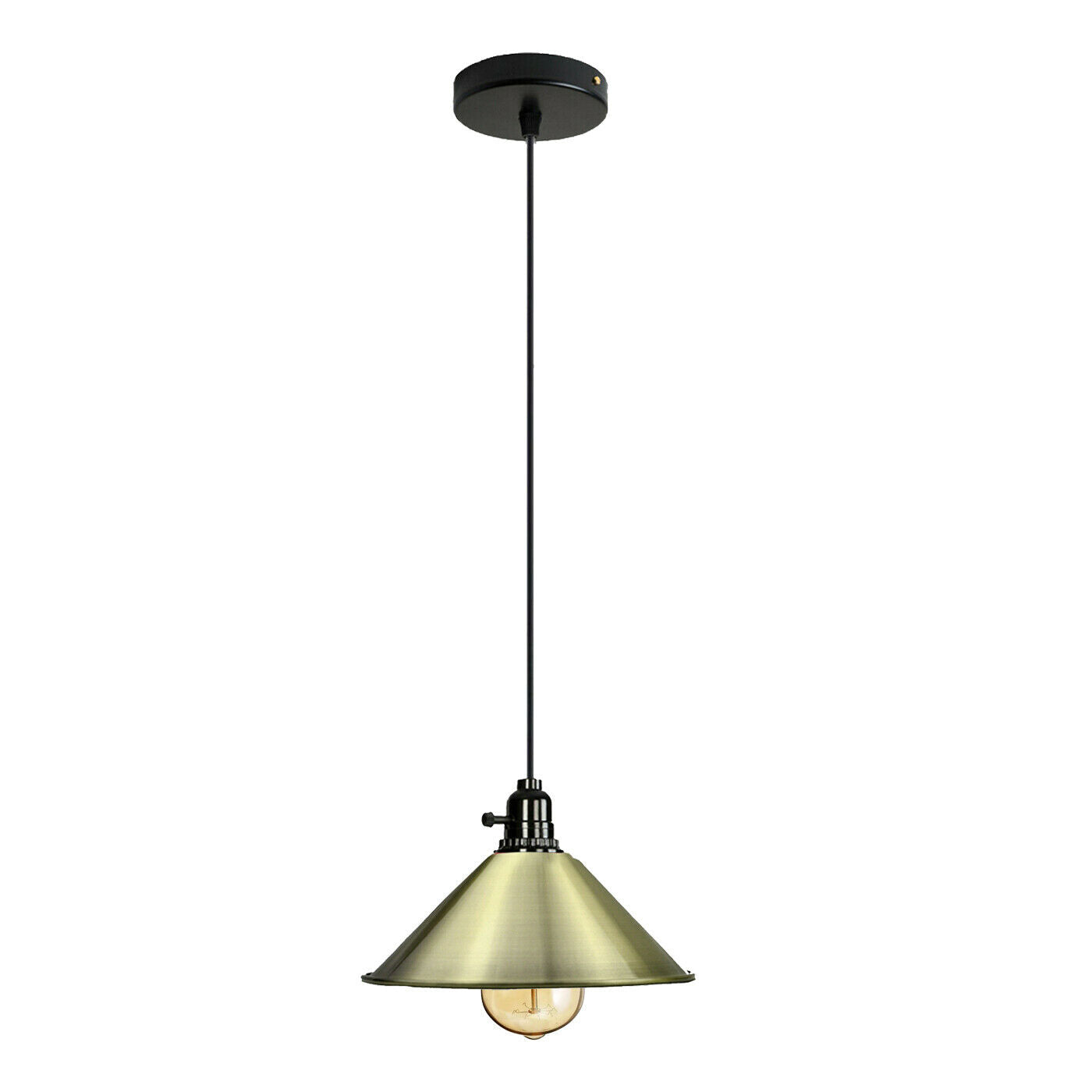 Vintage Industrial Metal Ceiling Pendant Shade Modern Hanging Retro Lights~2056 - LEDSone UK Ltd