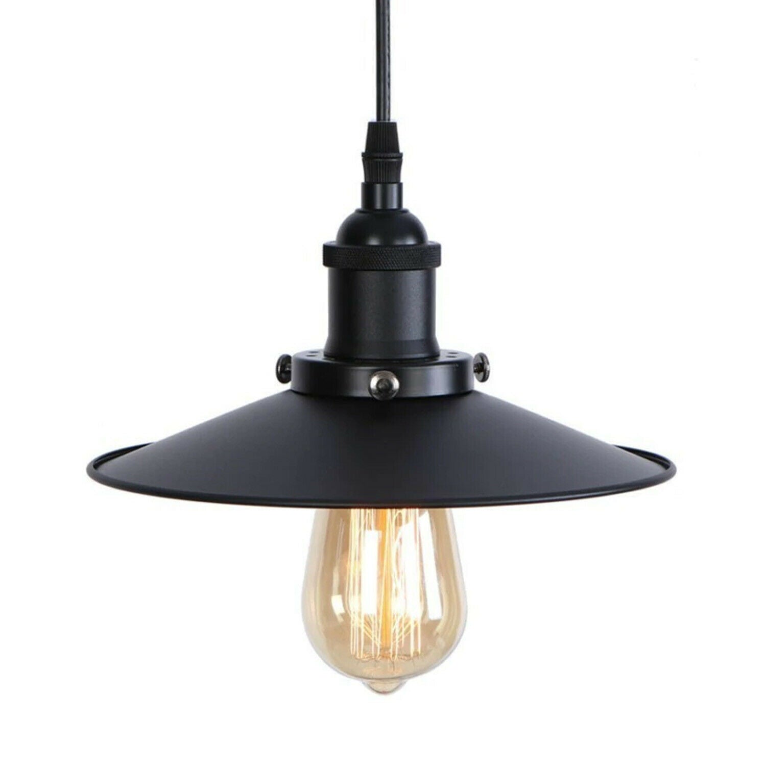 Vintage Industrial Metal Ceiling Pendant Light Shade Modern Hanging Retro Light~2166 - LEDSone UK Ltd