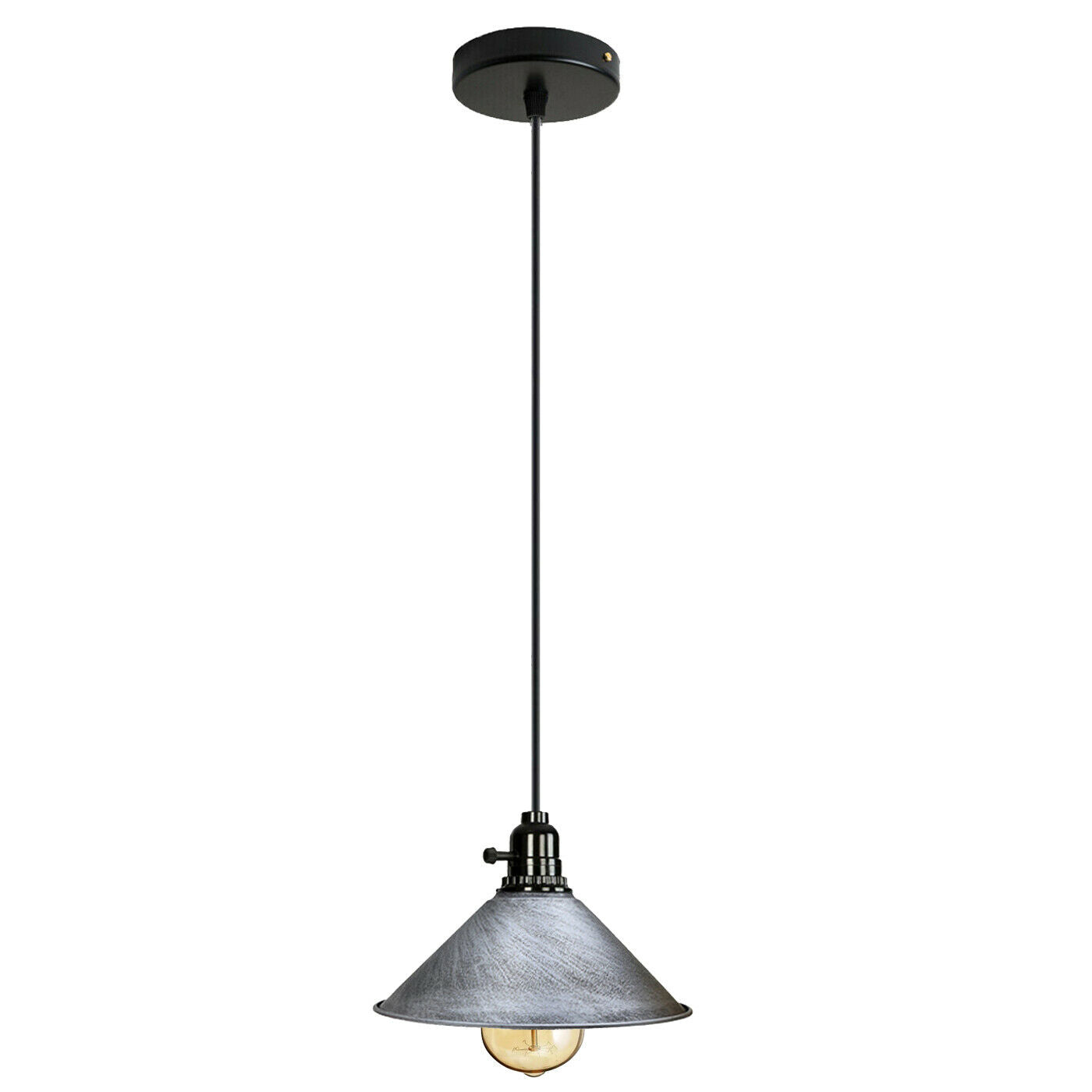 Vintage Industrial Metal Ceiling Pendant Shade Modern Hanging Retro Lights~2056 - LEDSone UK Ltd