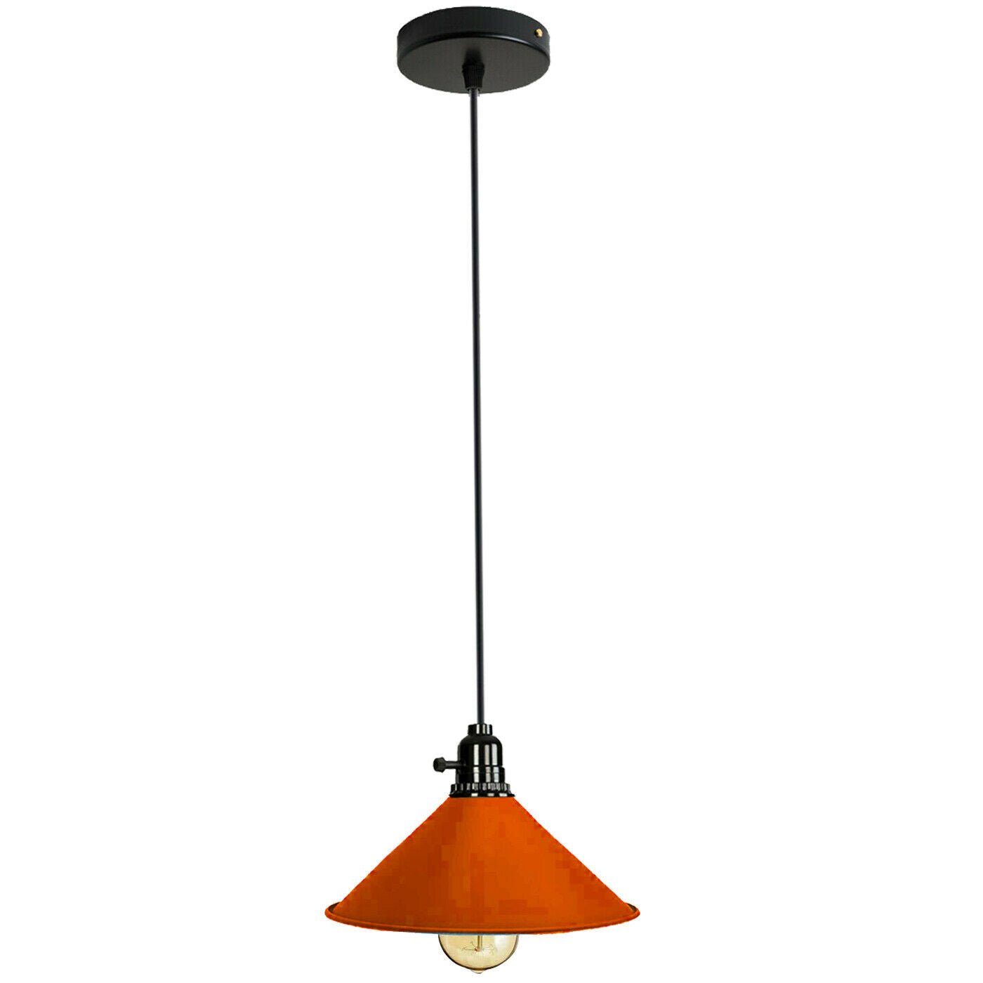 Vintage Industrial Metal Ceiling Pendant Shade Modern Hanging Retro Lights~2056 - LEDSone UK Ltd