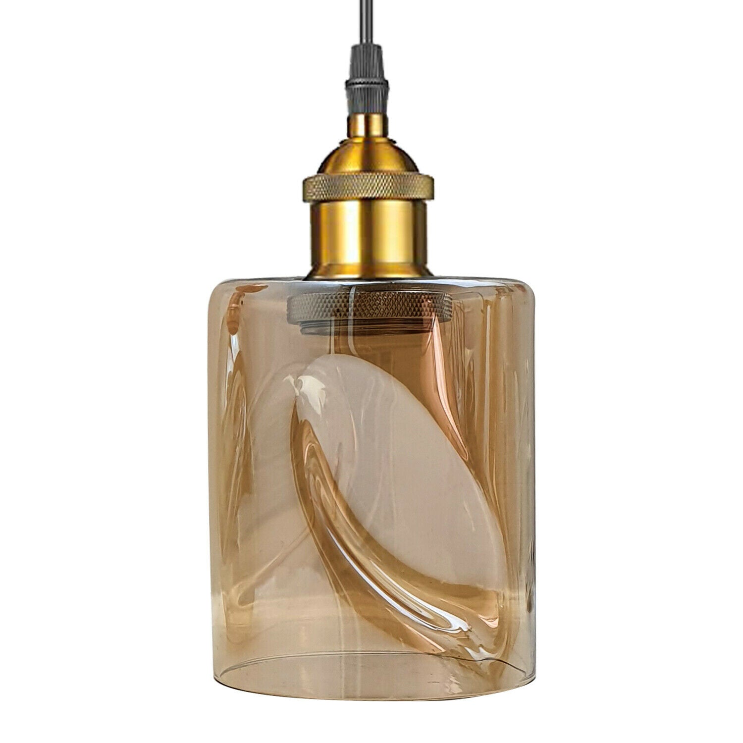 Vintage Industrial Retro Pendant Light Suspended Ceiling Lights Style Glass Lamp Shade~2054 - LEDSone UK Ltd