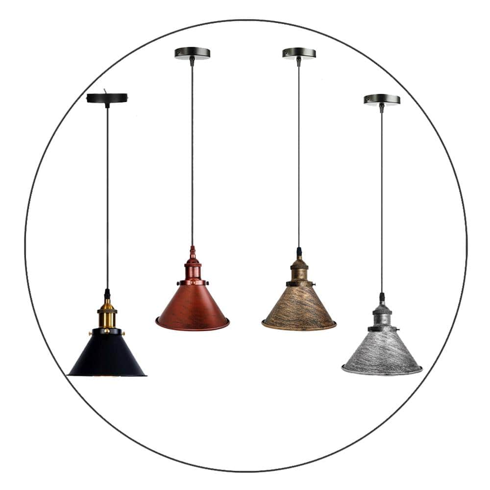 New Style Vintage Industrial Retro Loft Metal Ceiling E27 Lamp Shade Pendant Light~2204 - LEDSone UK Ltd