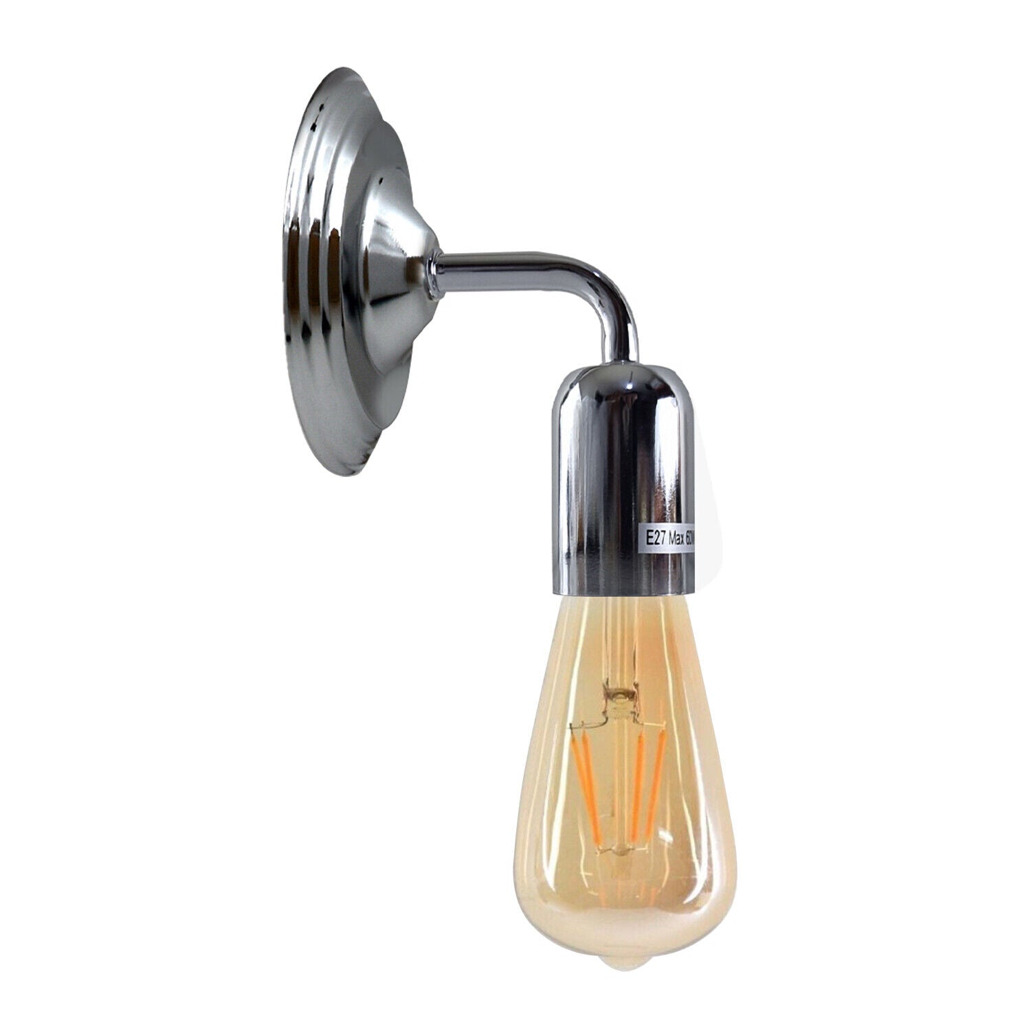 wall lamp chrome