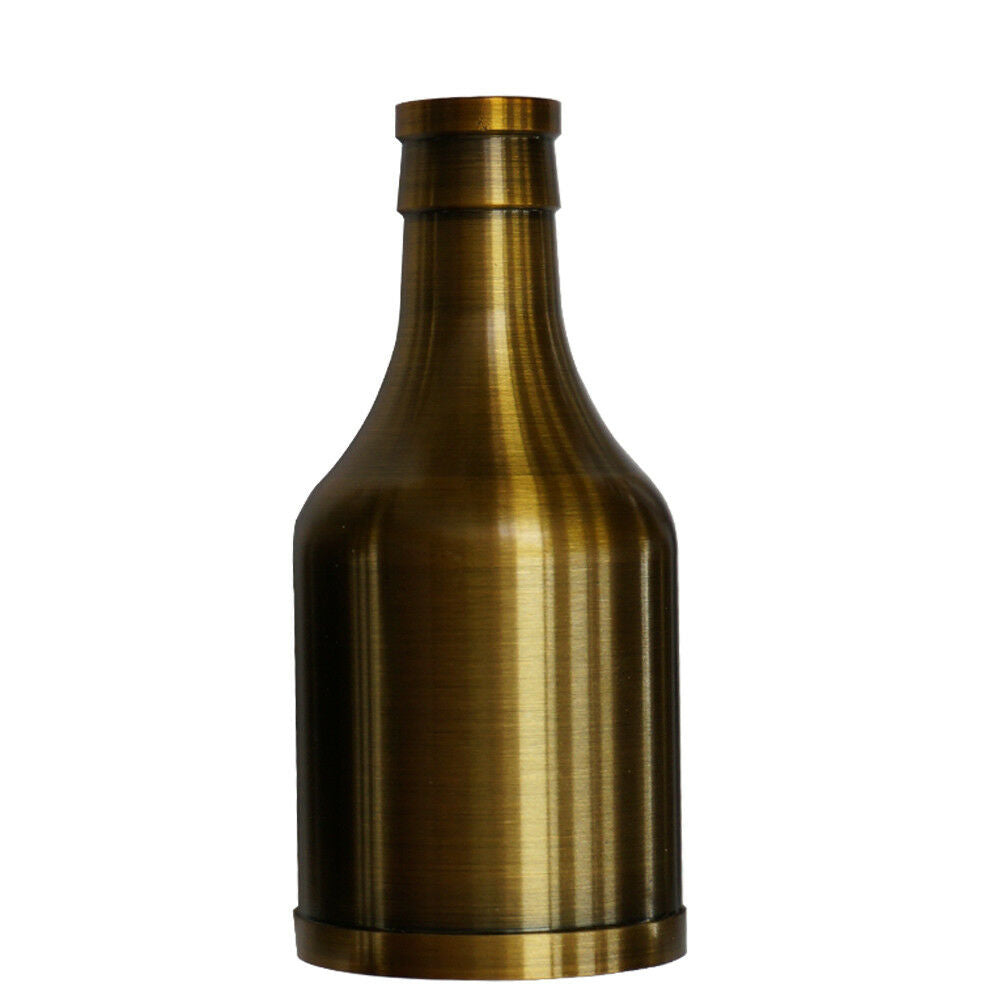 Yellow Brass Antique Bottle E27 Edison Lamp Holder